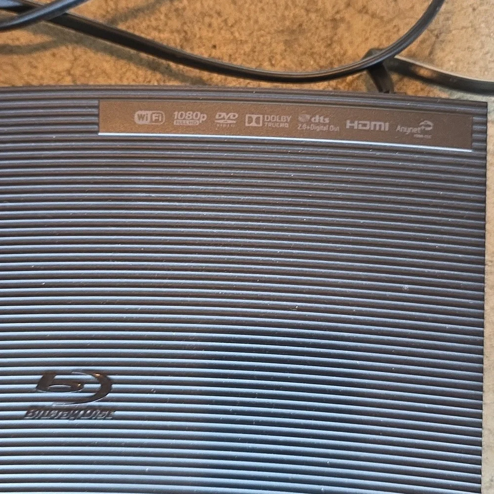 Samsung Dark Brown Blu-ray Player